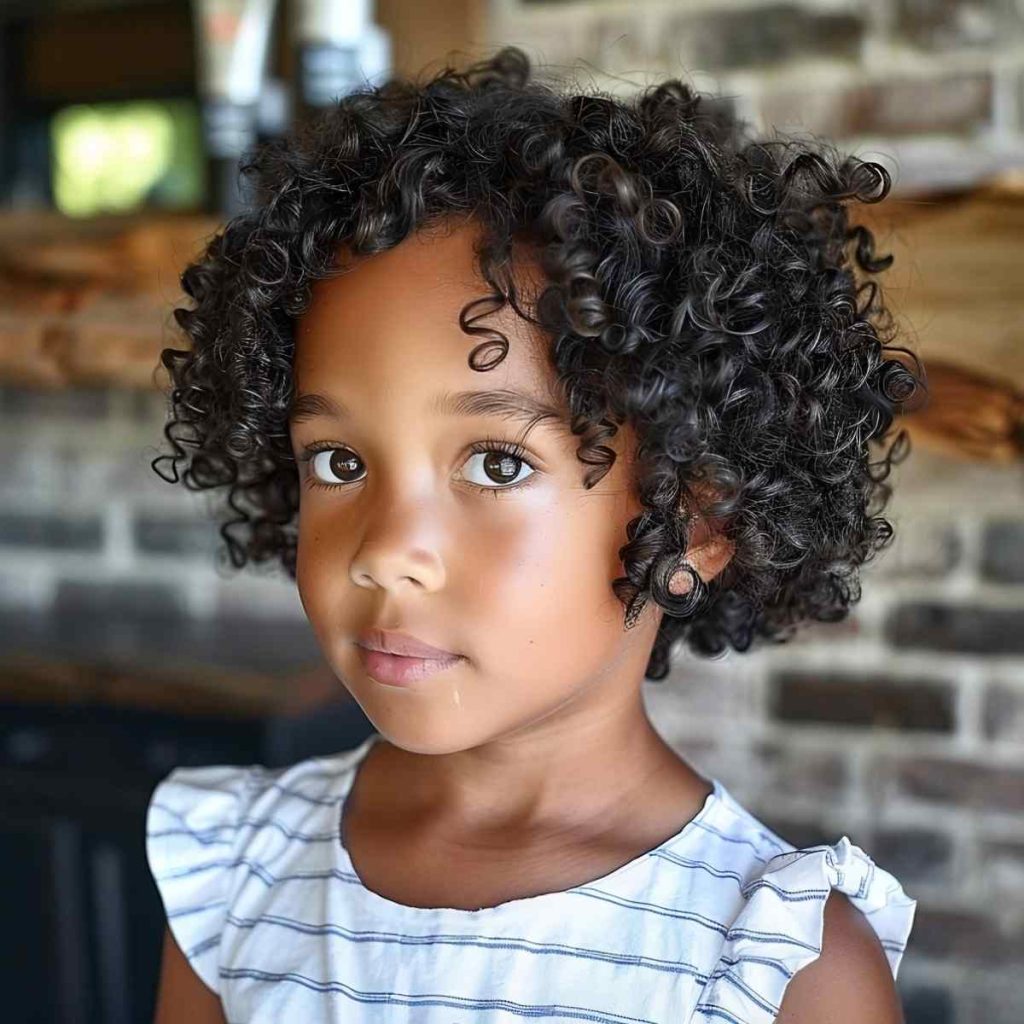 Striking short hairstyles for kids girls inspiration