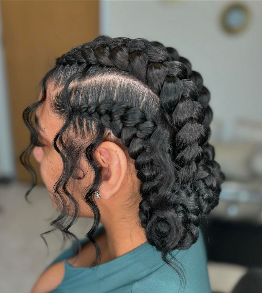 Popular cornrows for hairstyles braids for black hair