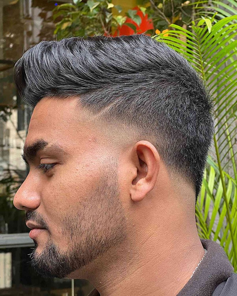 Easy natural crew cut