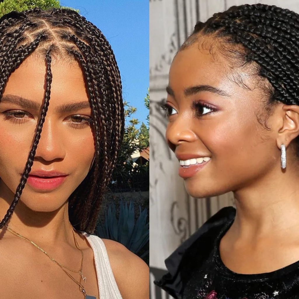Striking formal black hairstyles ideas braids
