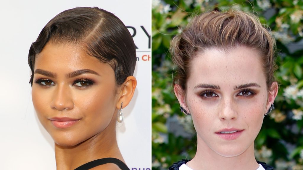 Compact short curly hairstyles for wedding guest