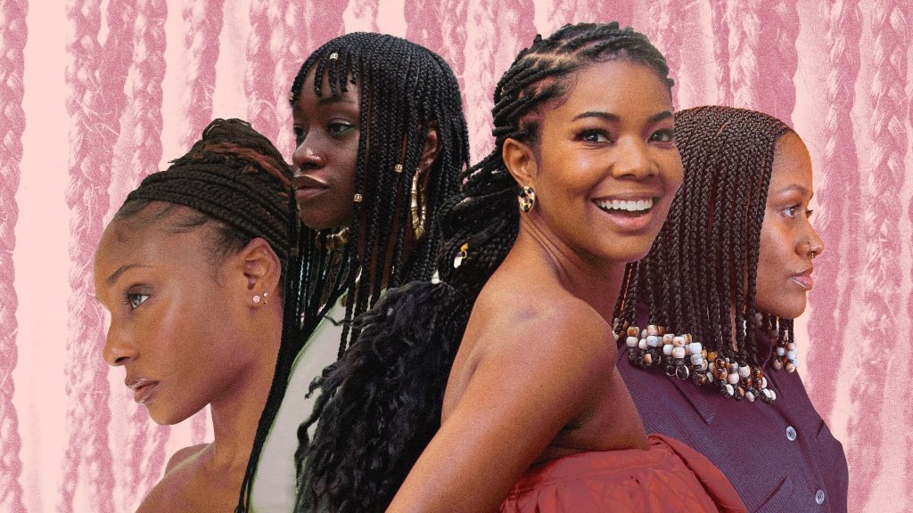 Distinctive short hairstyles with braids for black women