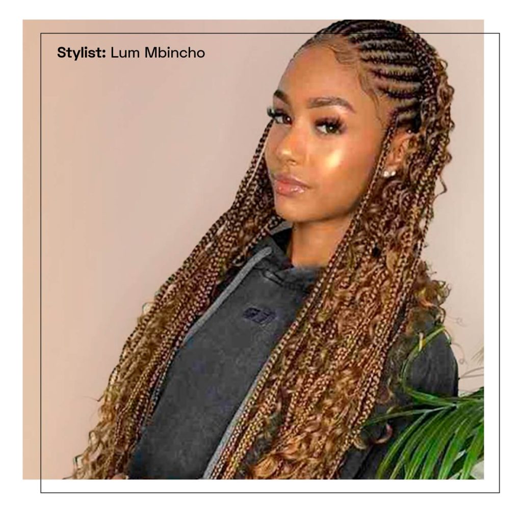 Editors Pick taper fade for braids hairstyles for women over 40