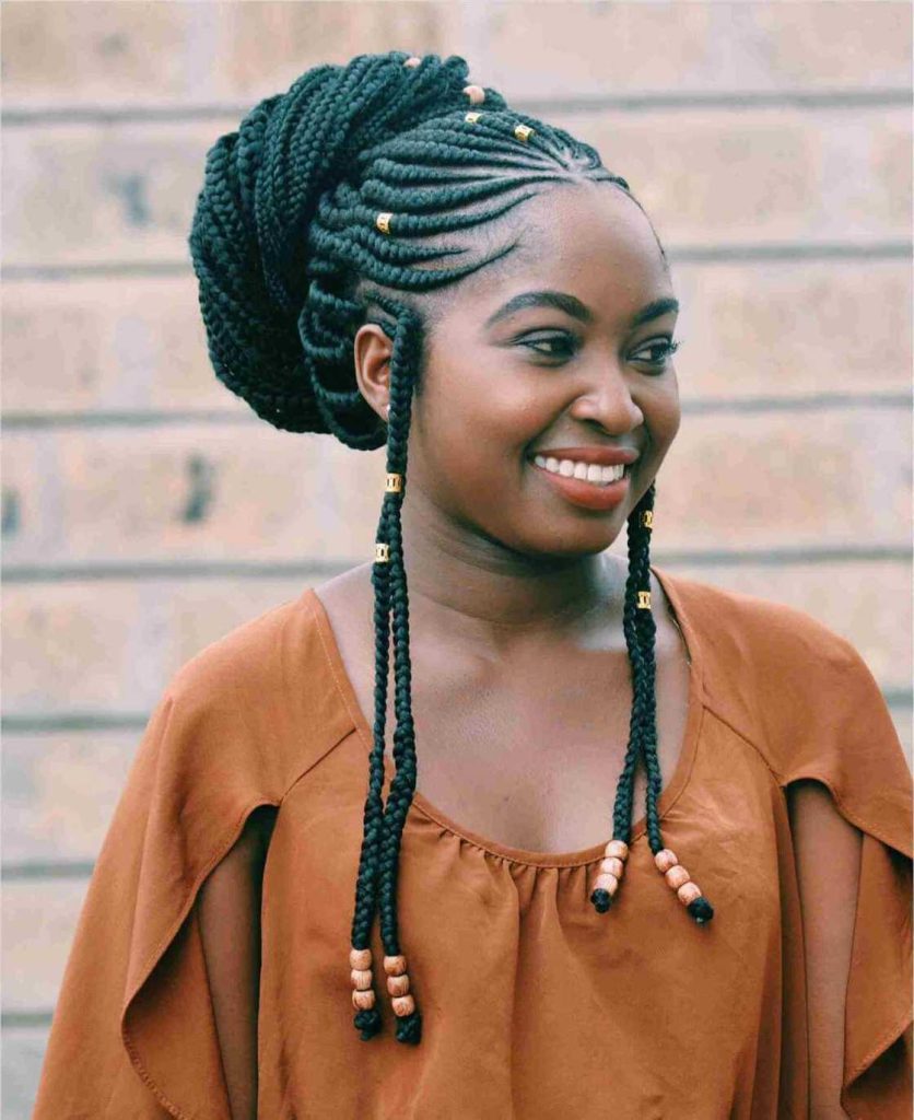 Textured hairstyles braids for round faces 2026