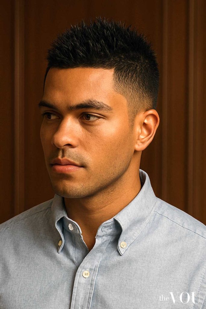 Minimal medium short hairstyles for oval faces male