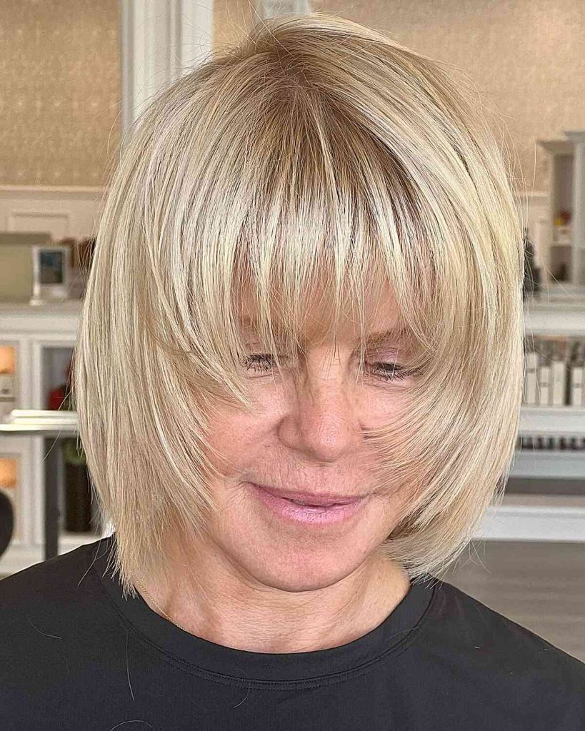 Distinctive best short hairstyles for thin hair over 50s