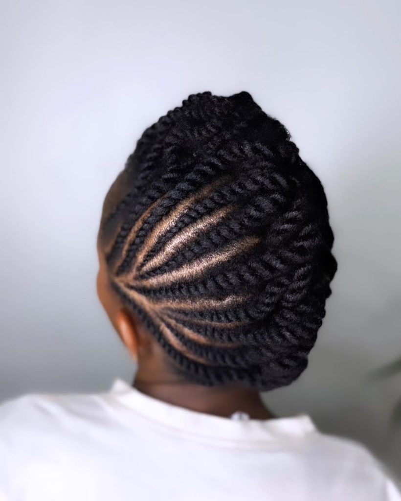 Textured black hairstyles for working out for everyday
