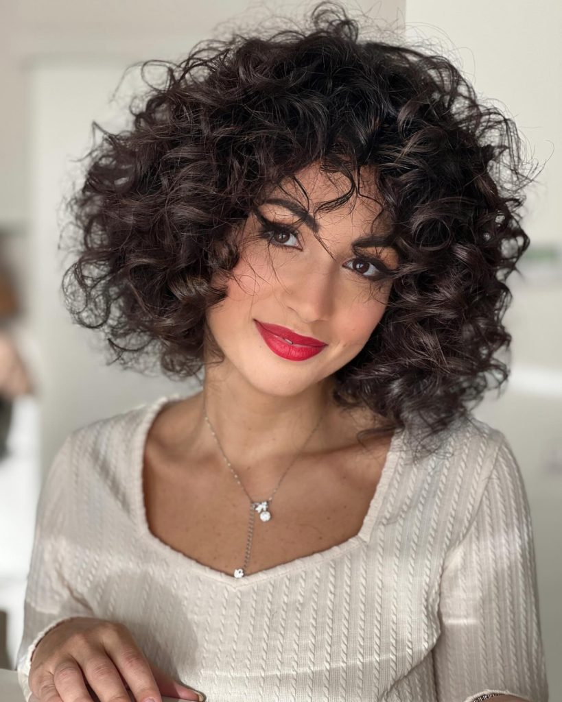 Sophisticated long hairstyles for curly hair step by step