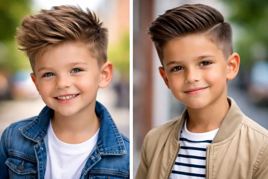 Dreamy short hairstyles for kids for school