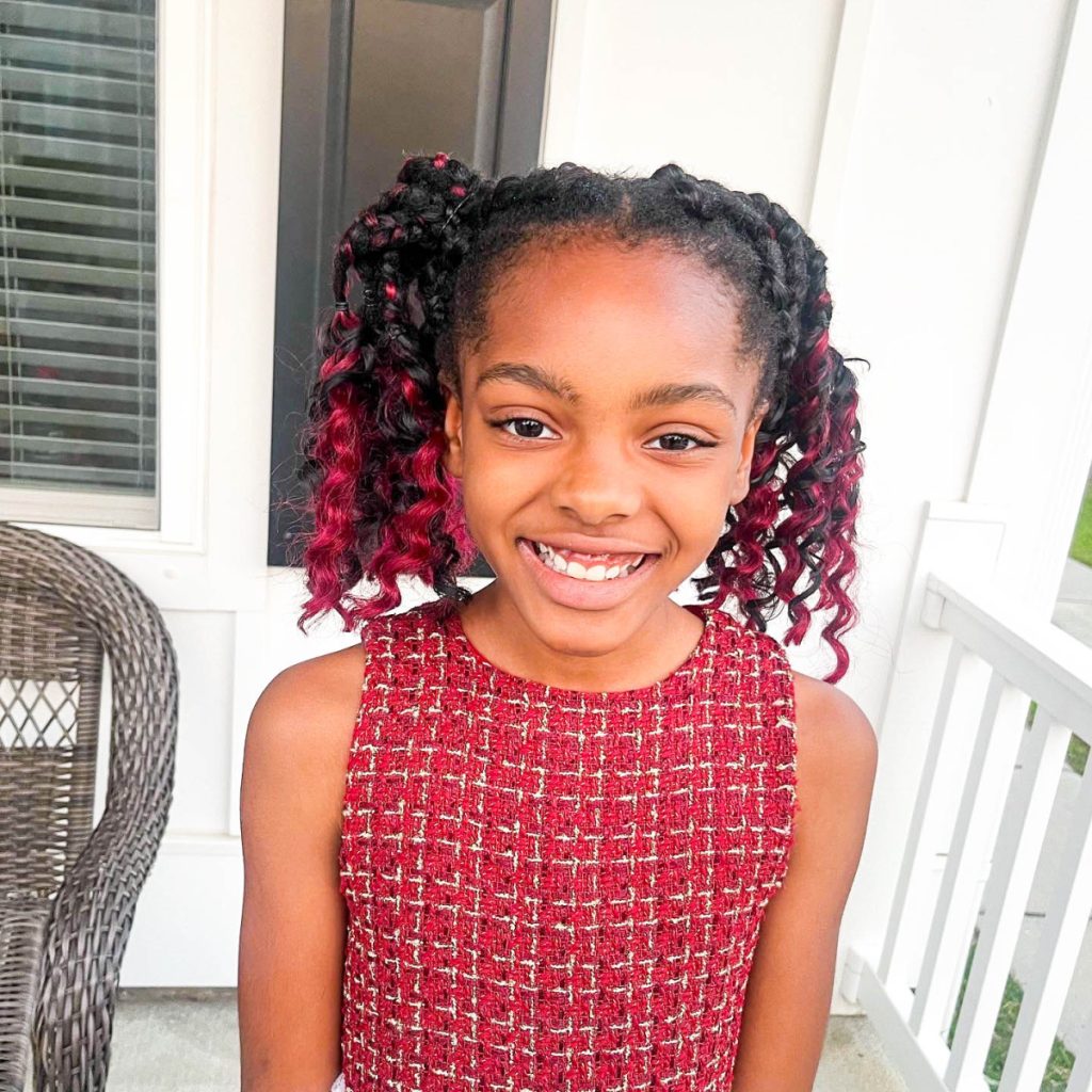 Layered hairstyles braids for curly hair for oval face