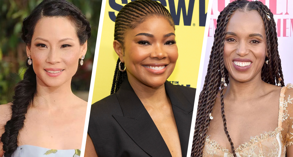 Relaxed low maintenance box braids