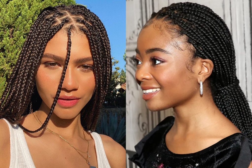Creative pinterest women hairstyles with braids