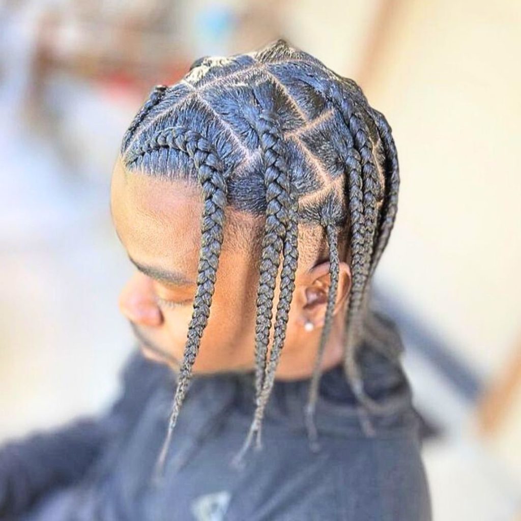 Curated protective cornrows