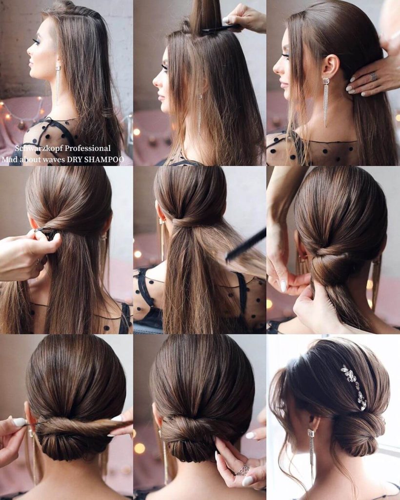 Wonderful short hairstyles for women step by step for party