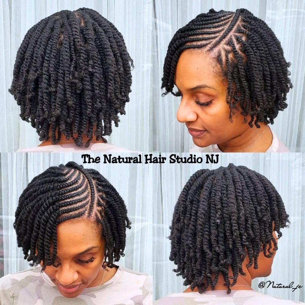 Viral simple weaving hairstyles for natural hair black girl