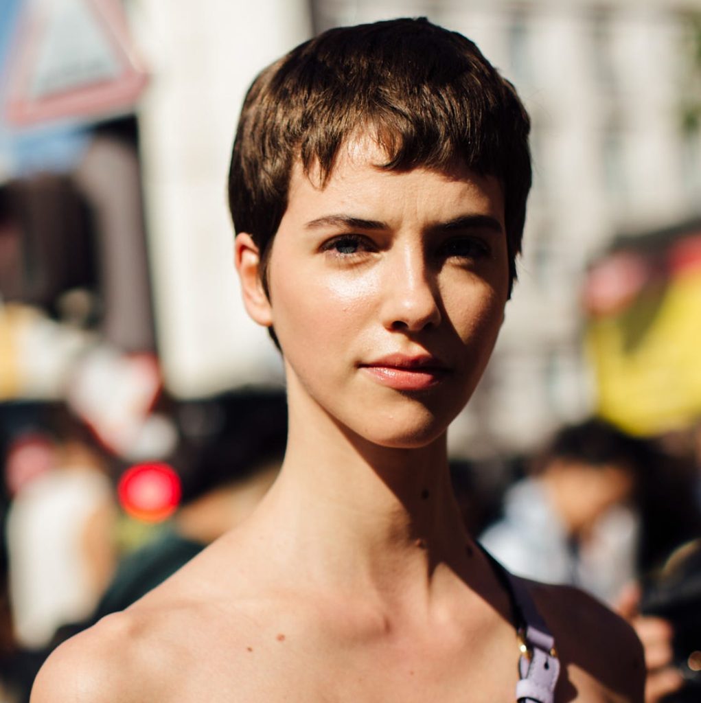 Creative low maintenance bob haircut