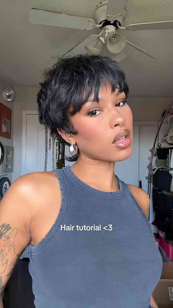 Premium party short hairstyles for black women