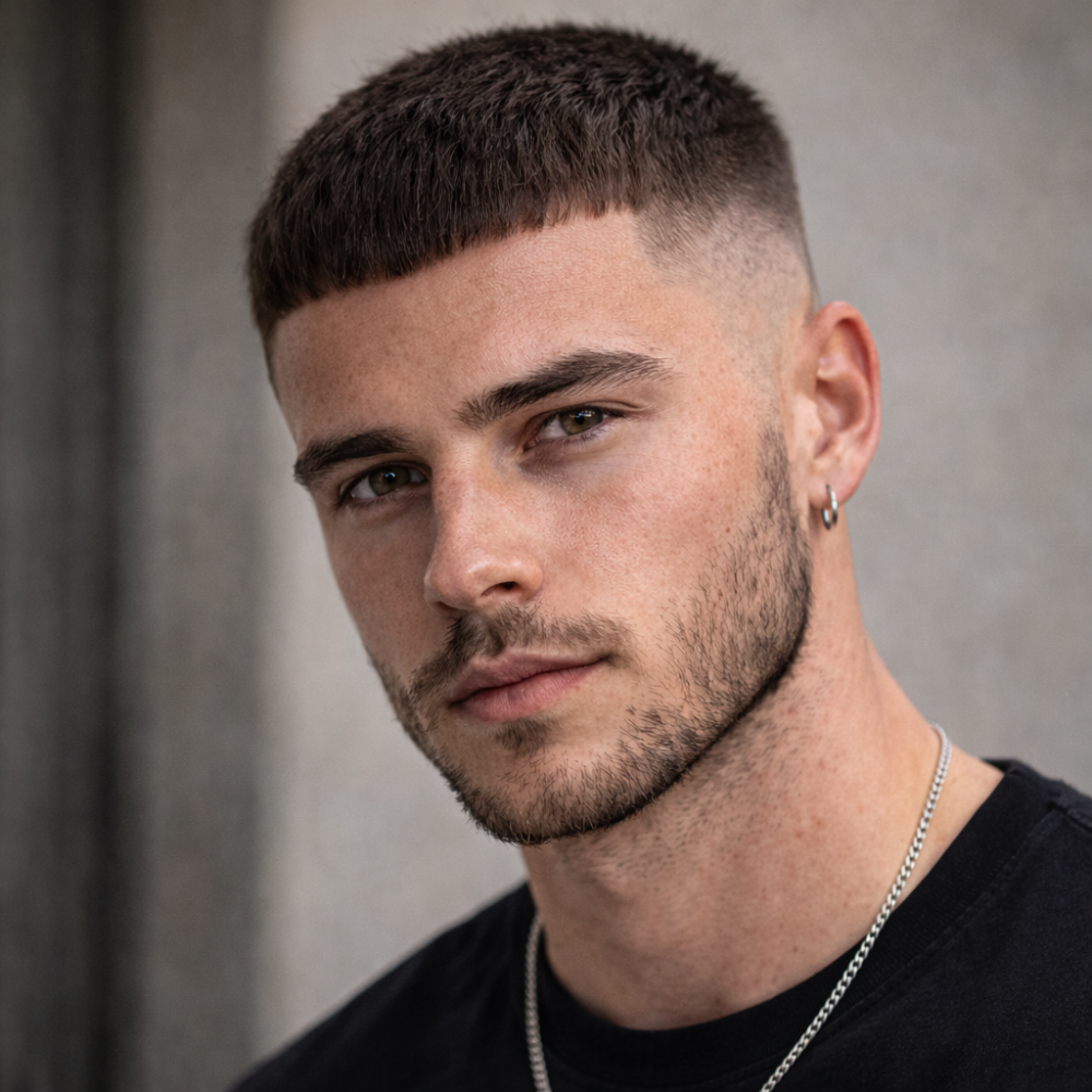 Compact short hairstyles for oval faces male curly hair