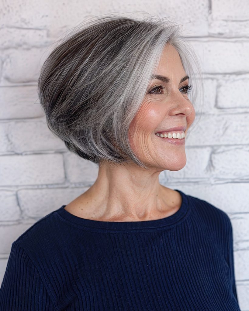 Essential short hairstyles for thick hair over 60 with glasses round