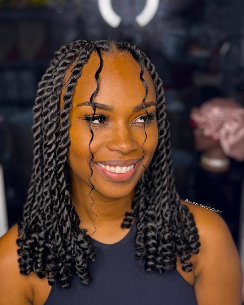 Wonderful black hairstyles for working out for wedding guests
