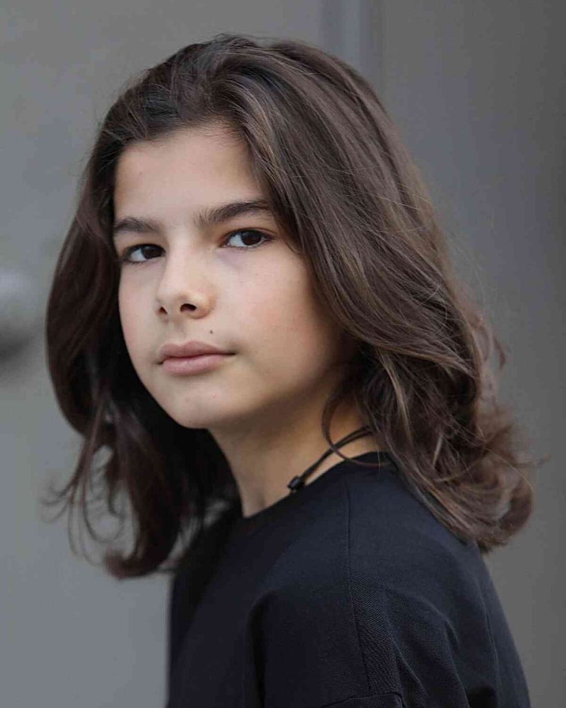 Harmonious butterfly haircut for long hairstyles for kids boys