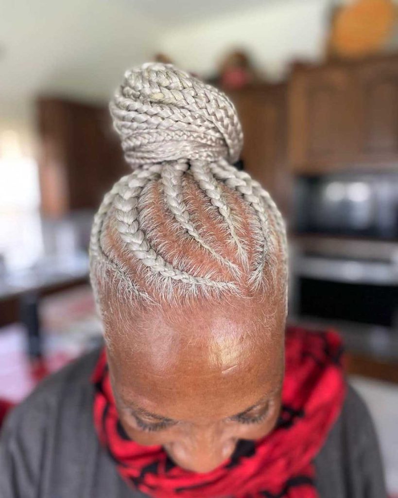 Classy hairstyles braids for women over 60 2026