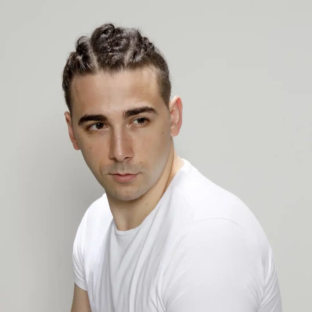 Simple low maintenance hairstyles men with braids