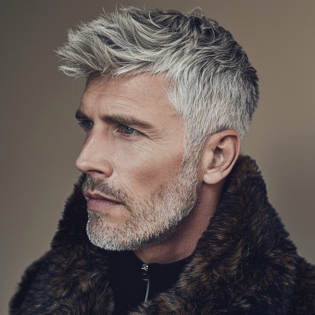 Buzzing modern hairstyles men over 50