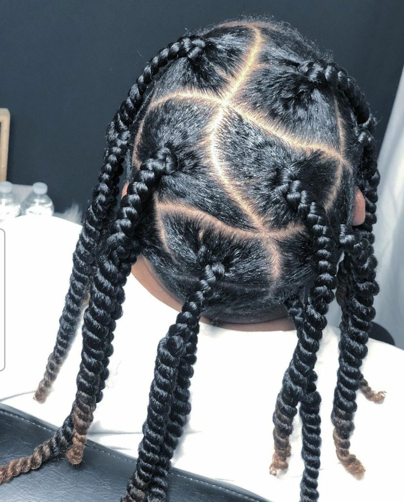 Remarkable trending braids hairstyles for curly hair men