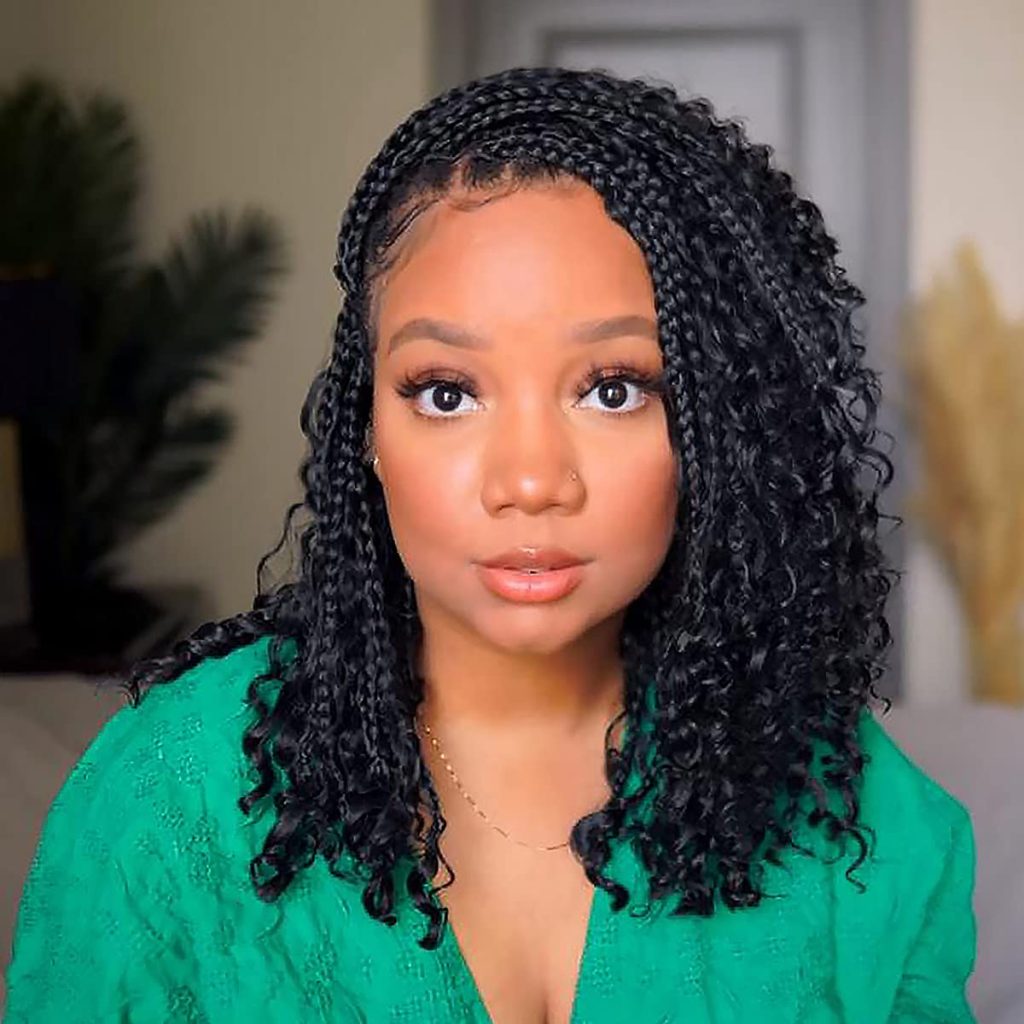Refined black hairstyles for natural hair female for black women