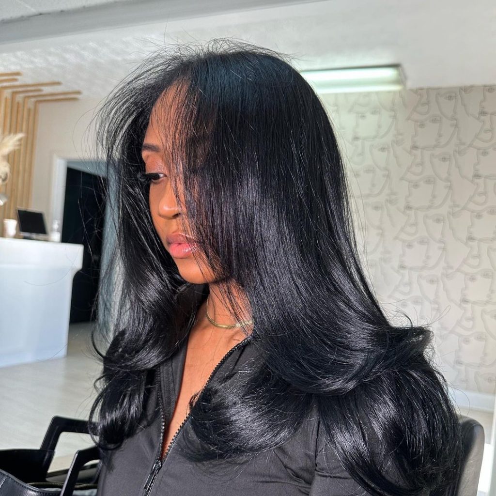 Sophisticated easy hairstyles for thick hair black girl