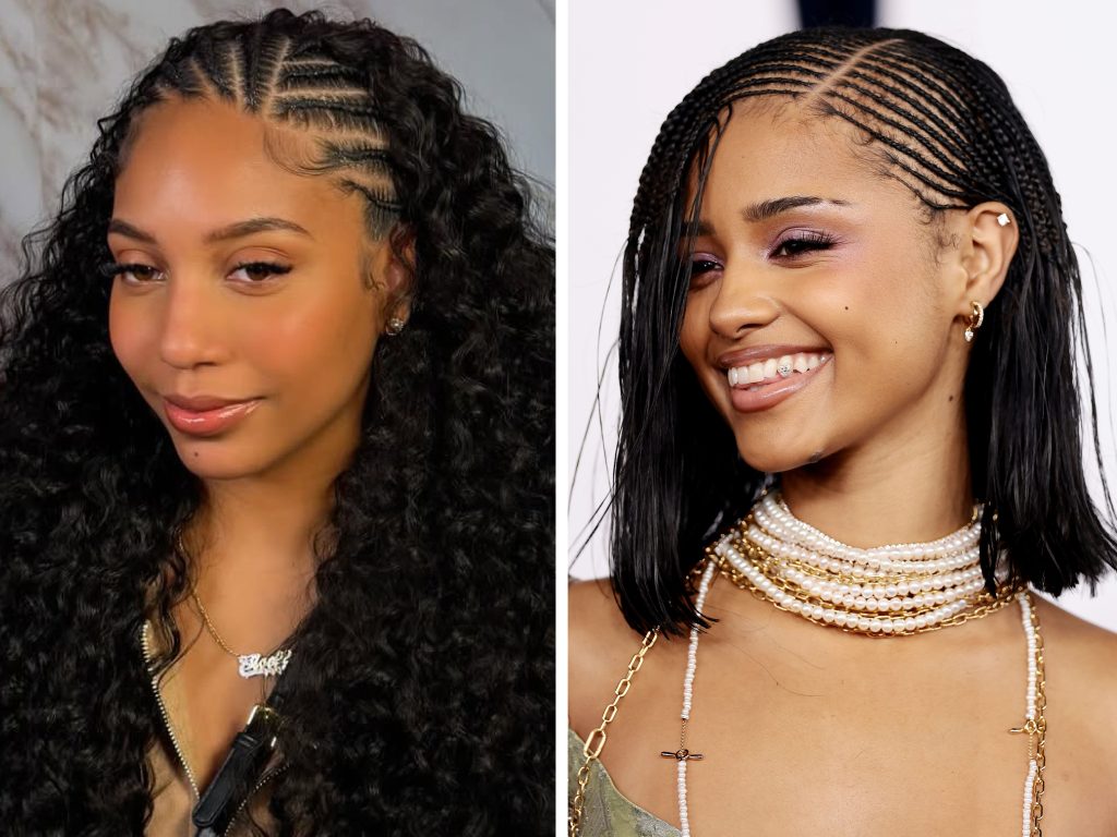 Elegant knotless braids for beginners