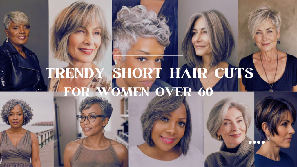 Sleek short hairstyles for women over 60 pixie cut