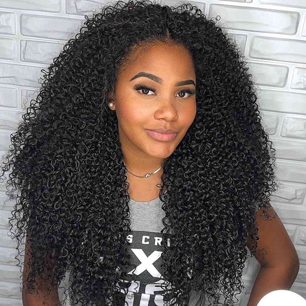 Glamorous hairstyles for thick hair black women