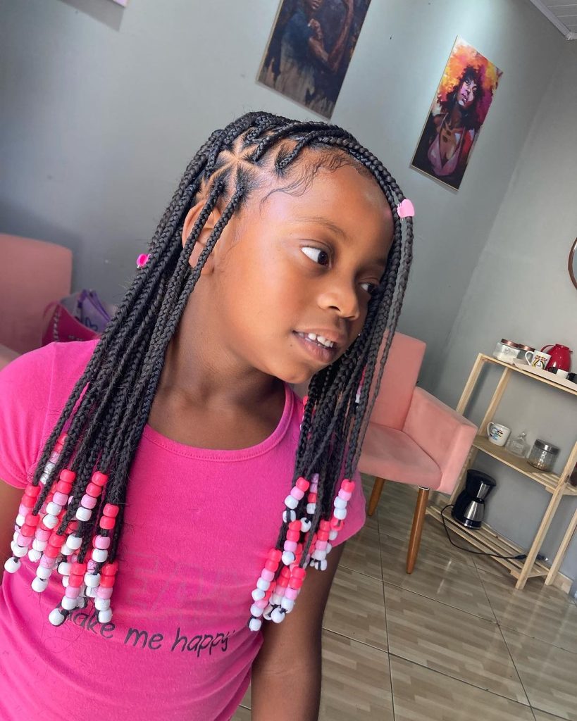 Impressive short hairstyles for girls kids for party