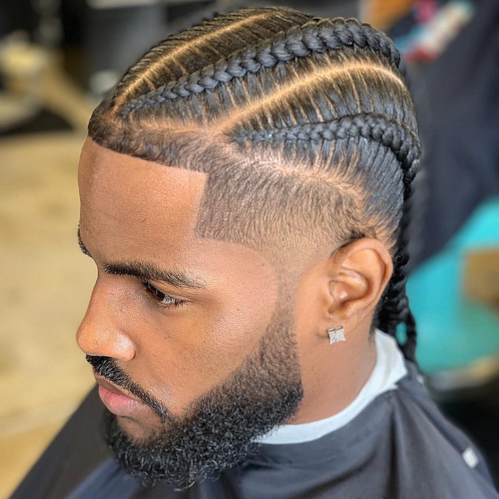 Effortless black hairstyles for men braids 2026