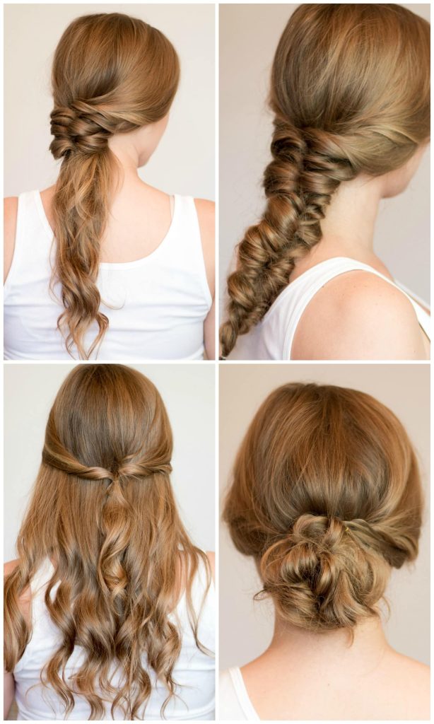Expressive casual long hairstyles for girls