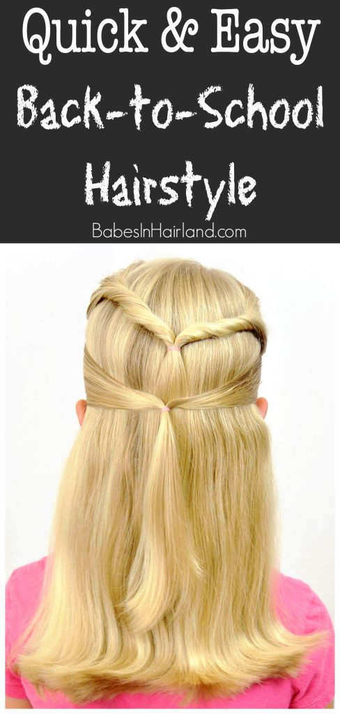 Magazine-worthy easy hairstyles to wear to school disco
