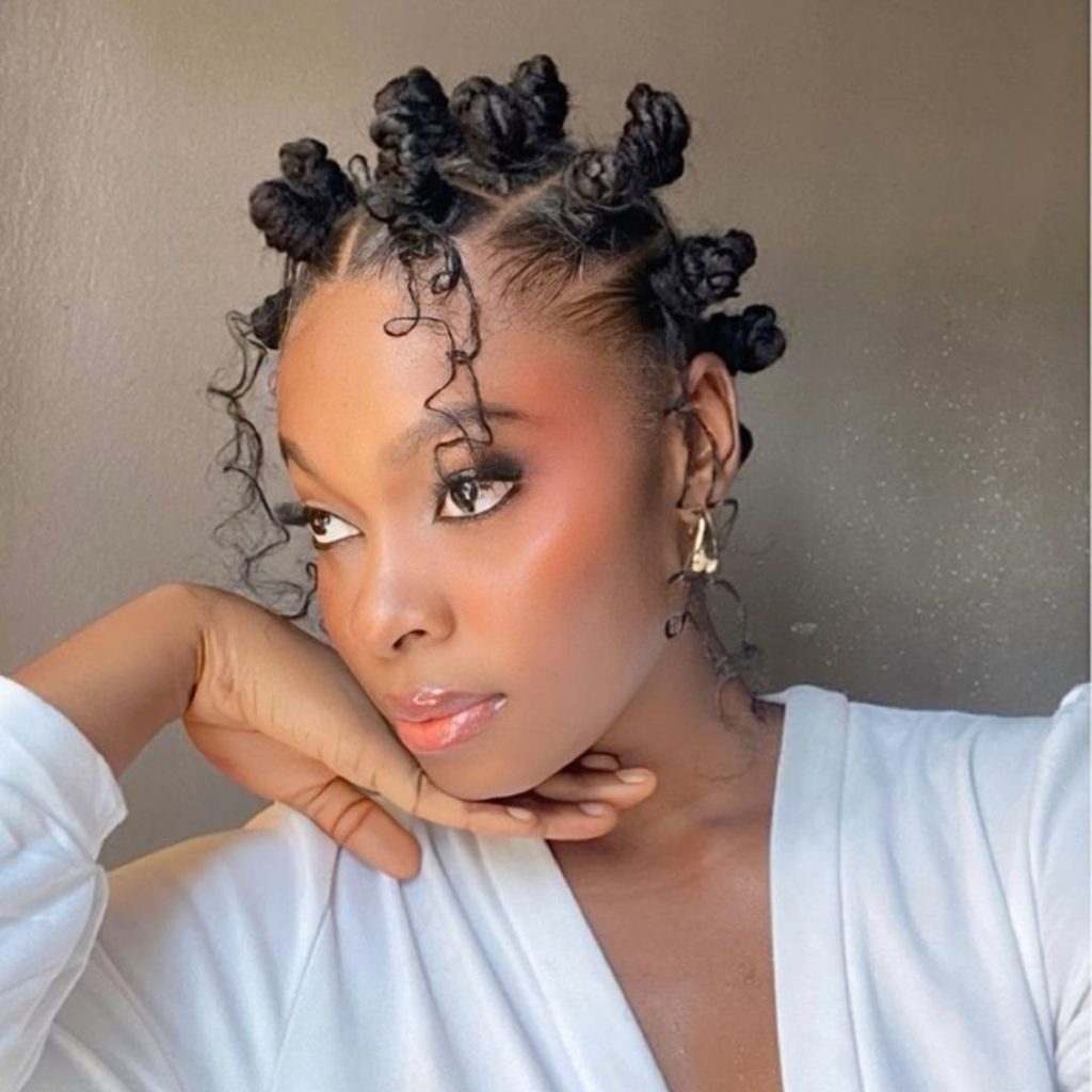 Pretty low maintenance hairstyles for black women with natural hair braids