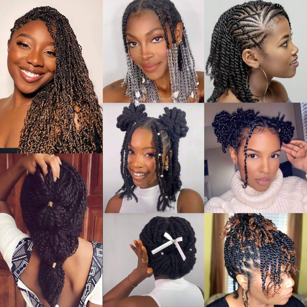 Spectacular black hairstyles for working out for oval face