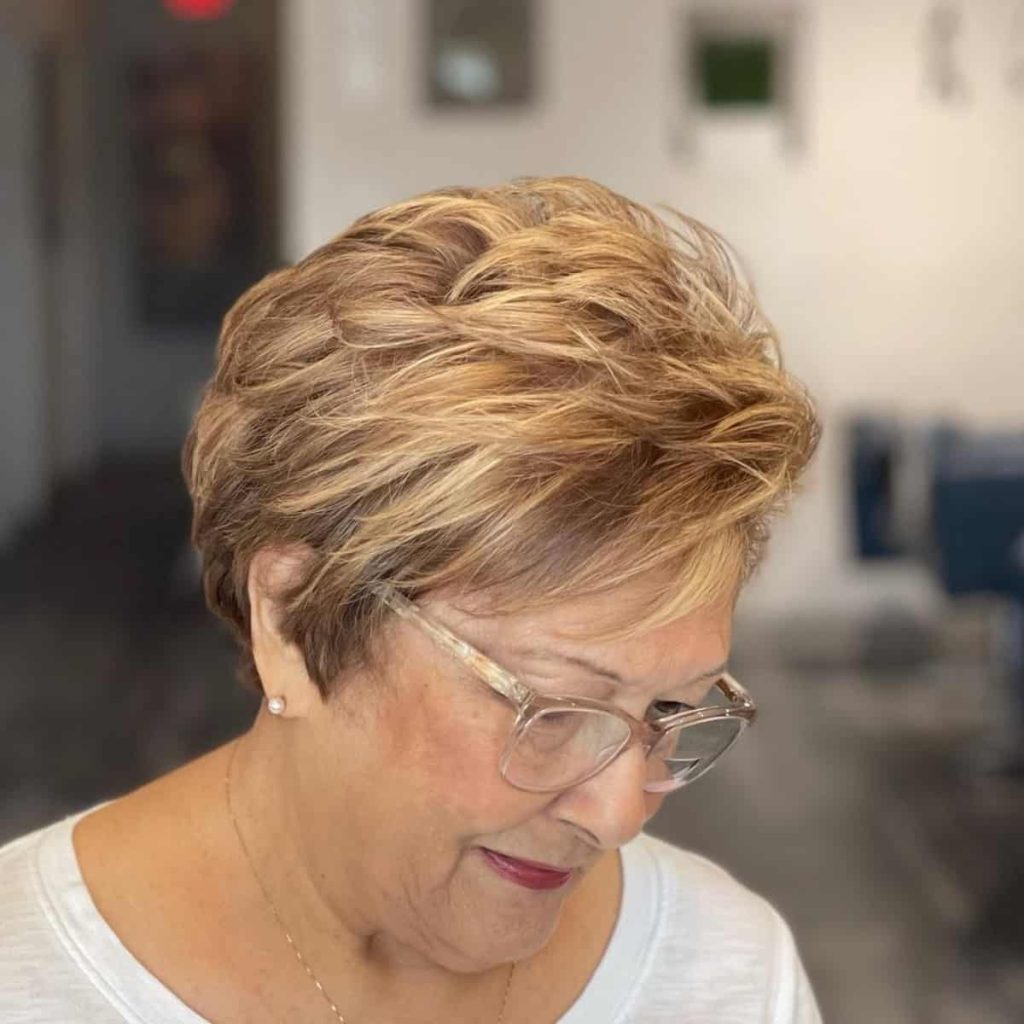Contemporary easy women hairstyles over 60