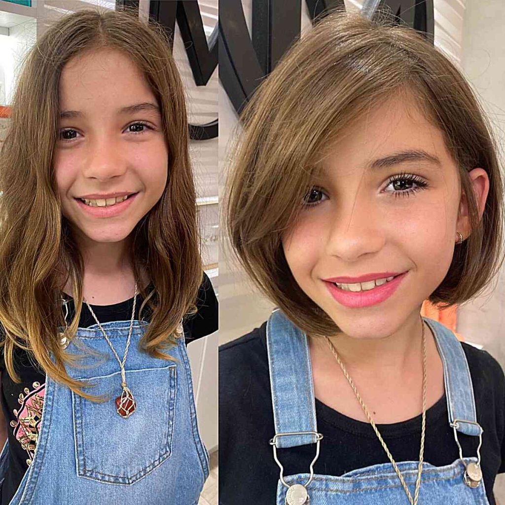 Stylish quick short hairstyles for girls kids