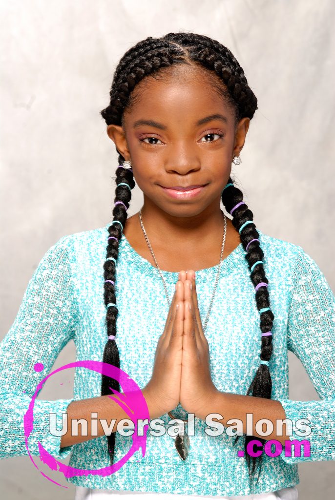 Useful black hairstyles for kids braids for oval face