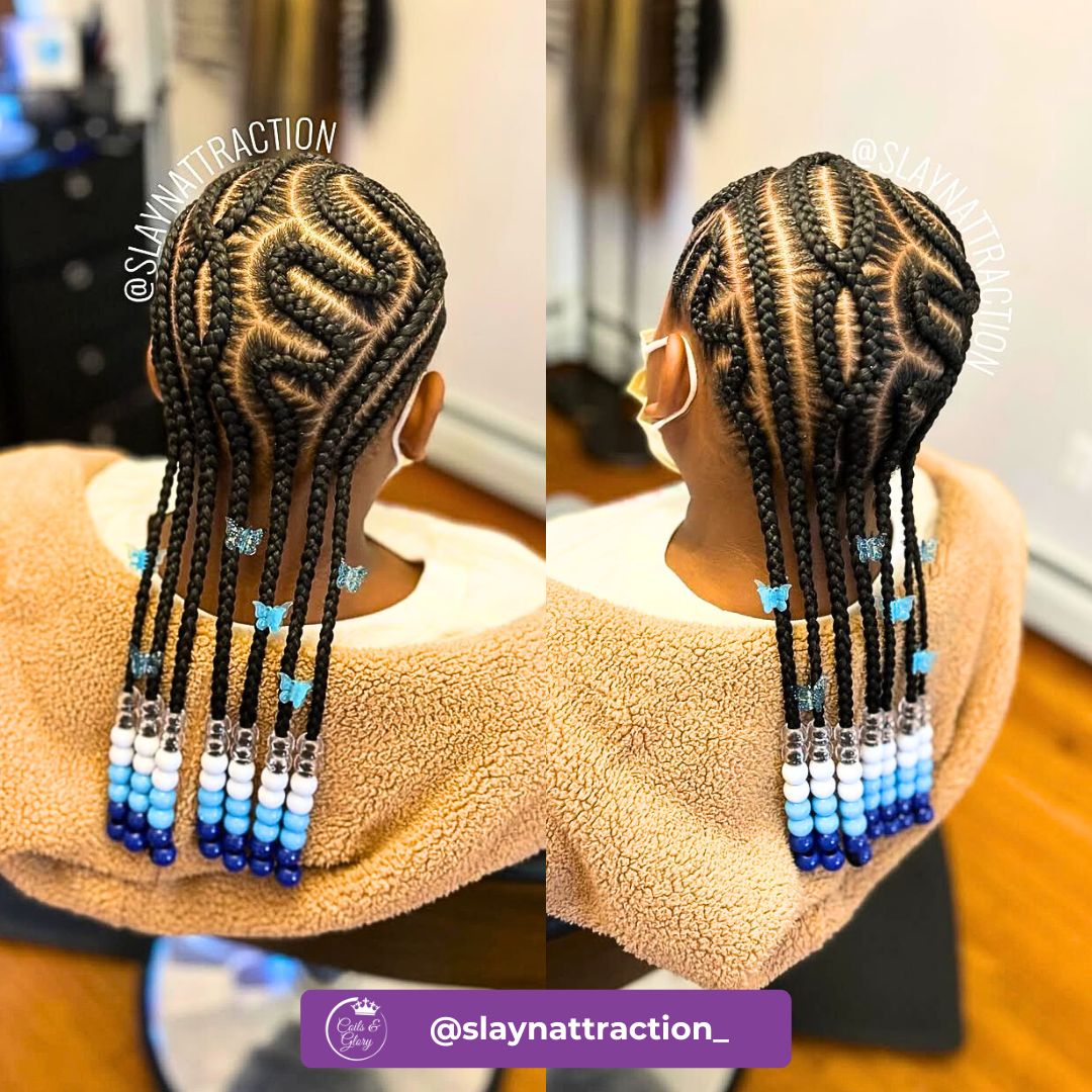 braids for kids girls black step by step