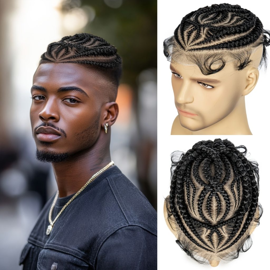 Trendsetting easy braids hairstyles for curly hair men