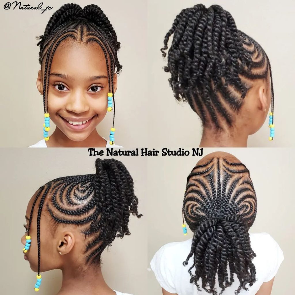 High-end black hairstyles for natural hair female for work