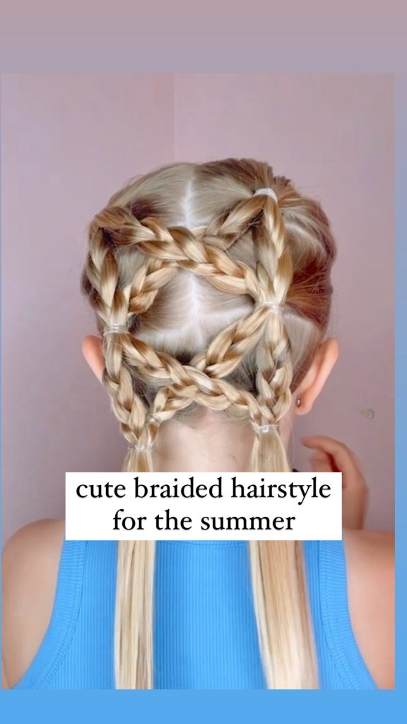 Dramatic cornrows step by step