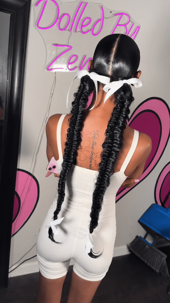 Popular black hairstyles for working out pictures