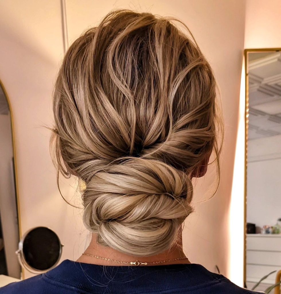 Textured long layered hair for beginners