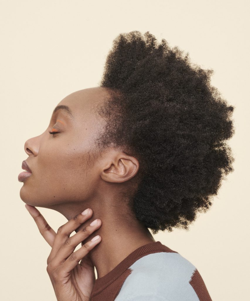 Functional formal short hairstyles for natural hair